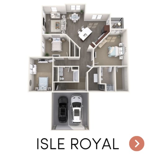 Floor Plans at The Quarry Apartments in DeWitt, MI